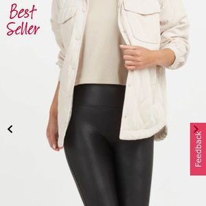 Spanx Faux Leather Leggings
